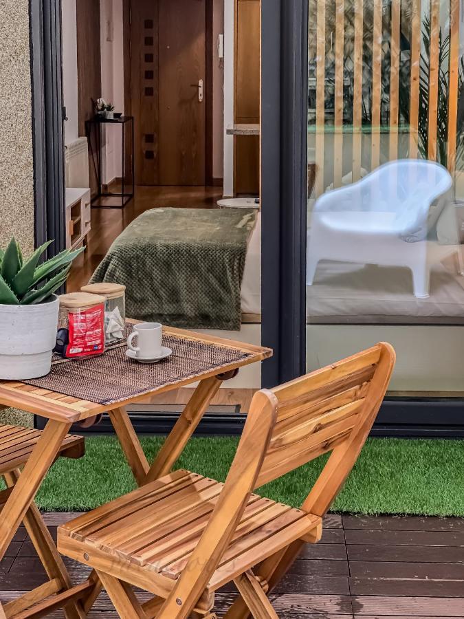 La Terraza De David Aparthotel Vigo Eksteriør bilde
