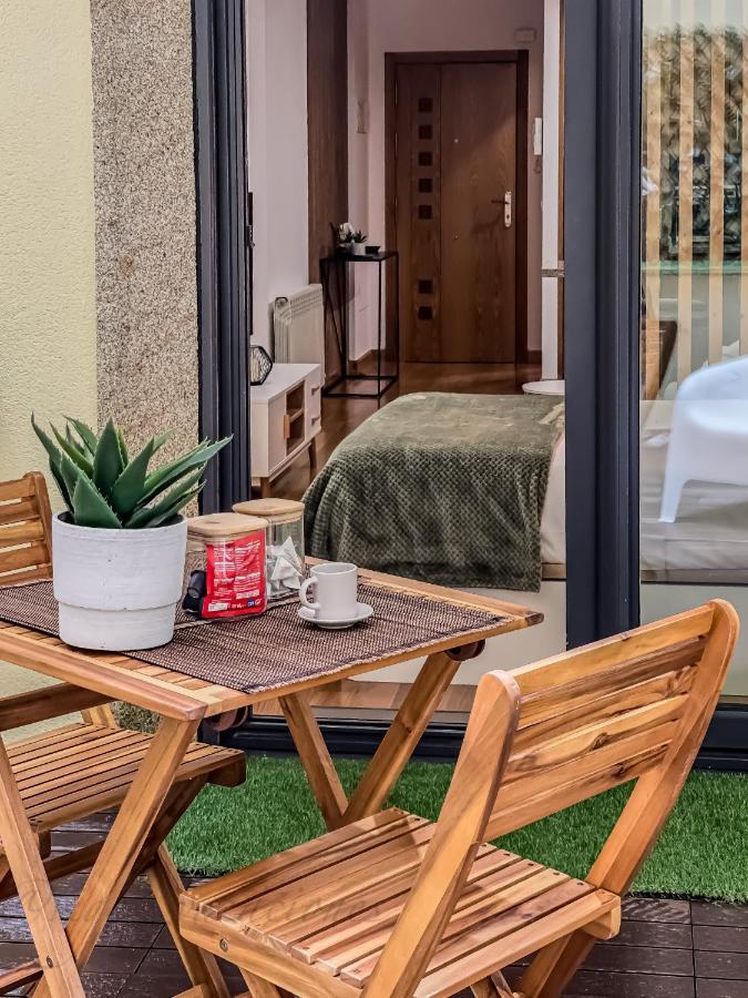 La Terraza De David Aparthotel Vigo Eksteriør bilde